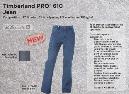 jeans timberland pro 